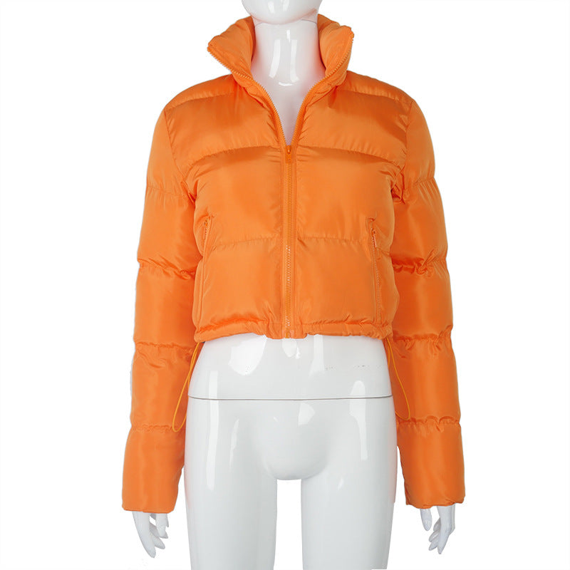 Winter Crop Bubble Coat/Puffer Jacket