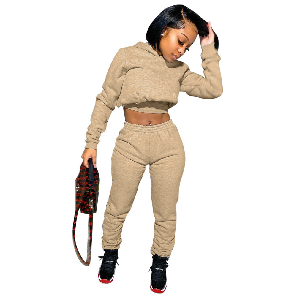 Sweat Suit Joggers Sweatpants and Hoodie Set- Fleece