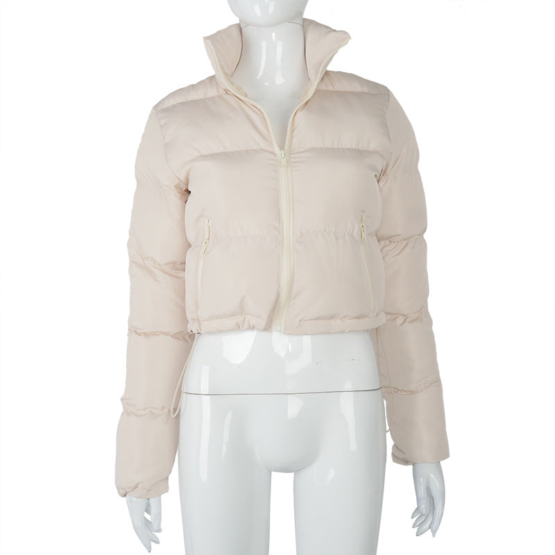 Winter Crop Bubble Coat/Puffer Jacket